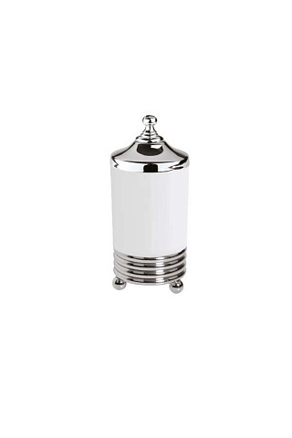 Настольный стакан для ватных дисков Boheme HERMITAGE CHROME 10394