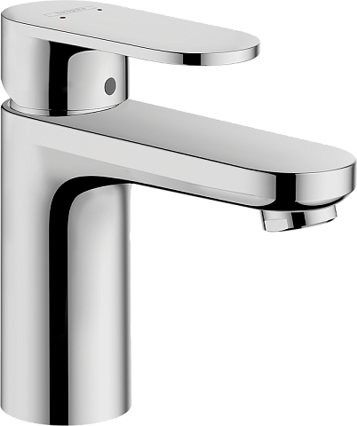 Смеситель Hansgrohe Vernis Blend для раковины 100, со сливным гарнитуром, хром 71551000