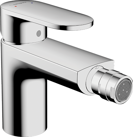 Смеситель Hansgrohe Vernis Blend для биде однорычажный, со сливным гарнитуром, хром 71210000