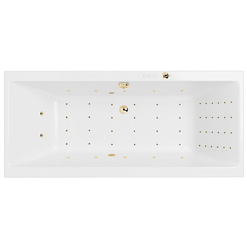 Ванна EXCELLENT Pryzmat 160x75 "NANO" (золото)