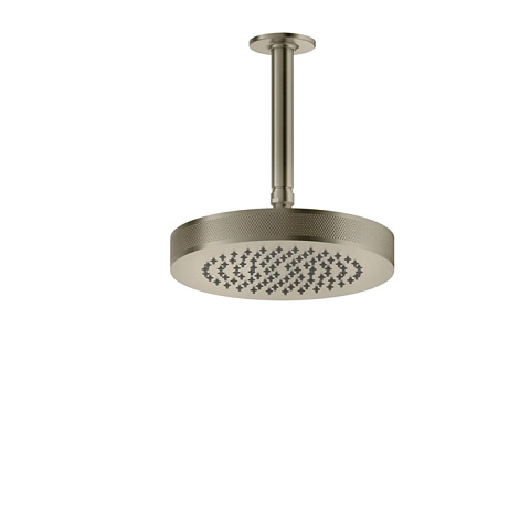 GESSI INCISO Потолочная душевая головка шарнирная на 1/2",Ø218 мм, цвет: finox, 58186#149