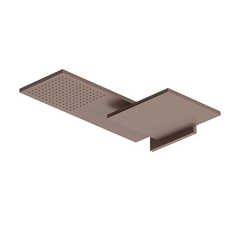 Fantini Venezia Двойной верхний душ, латунь, настенный, цвет: Matt Copper PVD, 86 P9 8035B