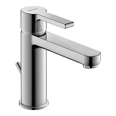 Duravit B.2 Смеситель для раковины с донным клапаном, на 1 отв., излив 139мм, h=165мм, цвет: хром, B21020001010