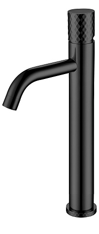 Смеситель Boheme STICK для умыв. выс. DIAMOND Matt Black 122-BB
