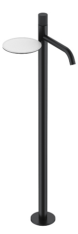 Смеситель Boheme STICK напольный для умыв. BLACK LINEA 120-BB.3
