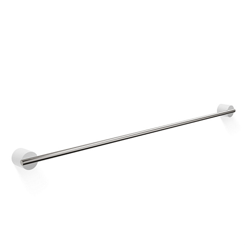 Decor Walther Stone HTE80 Полотенцедержатель 80см, цвет: белый / сталь матовая, 0975355