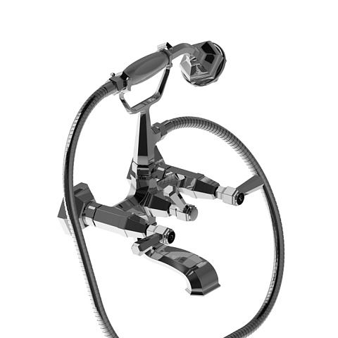 Stella Eccelsa Leve Смеситель для ванны 3274/306 с ручным душем, цвет: хром, EL 02206 CR00