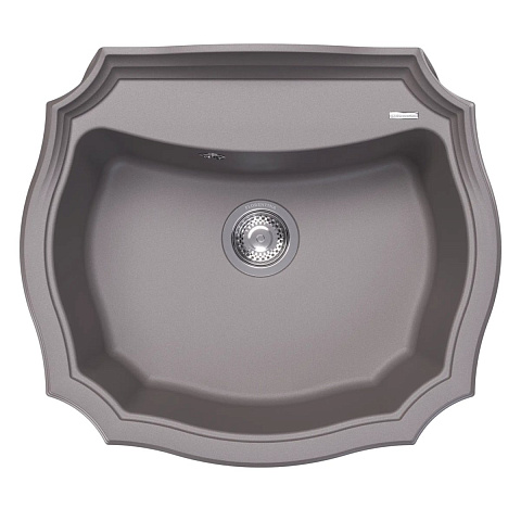 Кухонная мойка Florentina Эмилия 640 FS 20.355.D0640.305, грей
