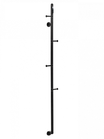 Полотенцесушитель электрический WONZON & WOGHAND KASSEL, Черный матовый WW-AL616-MB