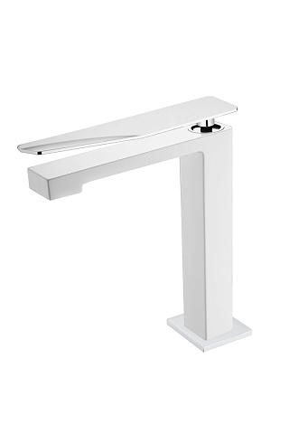 Смеситель для раковины Boheme Q White-Chrome 142-WCR.2