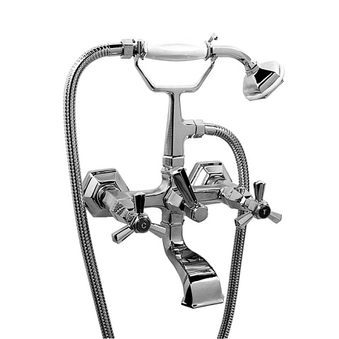 Stella Eccelsa Смеситель для ванны 3274/306 с ручным душем, цвет: хром, EC 02206 CR00