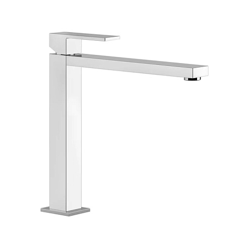 Gessi Rettangolo Смеситель для раковины с высоким изливом 213мм, цвет: хром, 11924#031