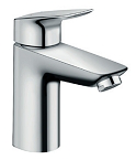 Смеситель для раковины 100 без донного клапана Hansgrohe Logis 71101000