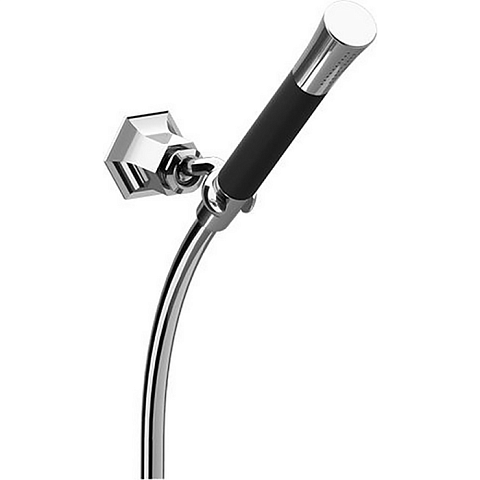 CISAL Shower Душевой гарнитур:ручная лейка,шланг 150 см,держатель настенный для лейки, цвет хром, DS01809021