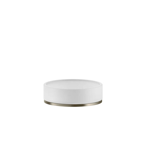 GESSI INCISO Мыльница настольная, цвет: белый/finox, 58525#149