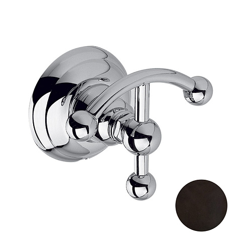 Nicolazzi Accessori Крючок, цвет: TUSCAN BRASS "живой", 1481TB