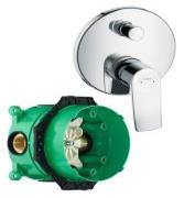 Смеситель для ванны Hansgrohe Metris (комплект) 31493000S