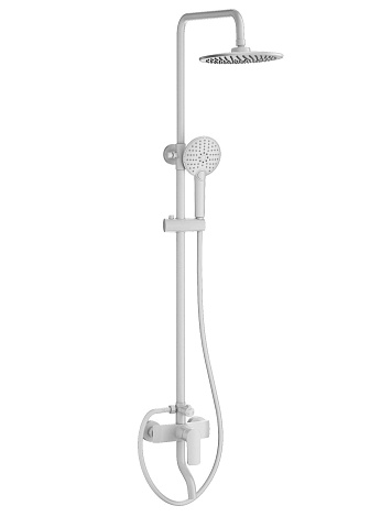 Душевая система WONZON & WOGHAND Line, Белый матовый WW-AE3354-MW