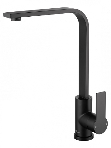 Смеситель для кухни WONZON & WOGHAND, Черный матовый WW-AE4550-MB
