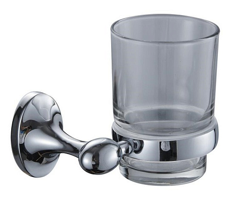 Стакан стекло CeramaLux Bell 53502, хром