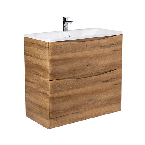 Тумба под раковину напольный BelBagno Acqua 80 см, Rovere Rustico