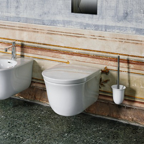 Laufen New Classic Унитаз подвесной безободковый 530х370х430 мм, цвет белый LCC, с покрытием LAUFEN Clean Coat, 8.2085.1.400.000.1