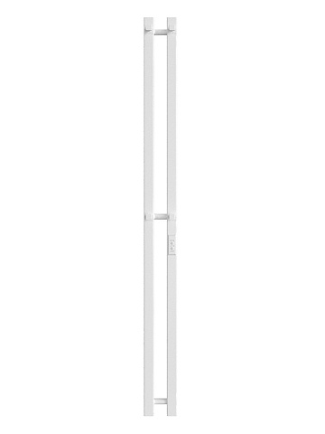 Полотенцесушитель электрический ДВИН X-2 plaza neo 120/8 (1/1), диммер (квадрат) белый