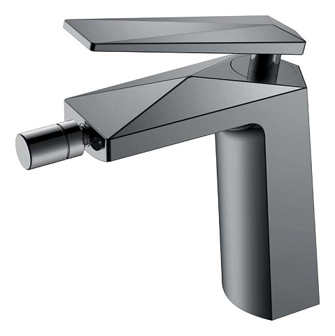 Смеситель для биде Boheme Shine Gun Metall 376-SGM