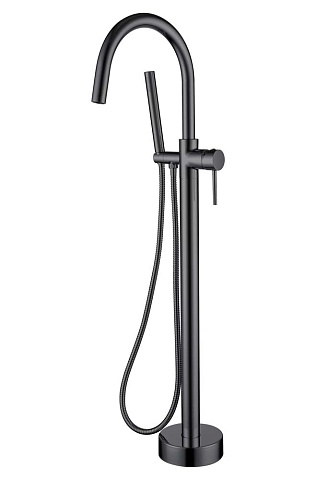 Смеситель напольный, Boheme Uno. Shine Gun Metall 469-SGM