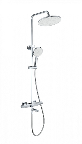Душевая система с термостатом WONZON & WOGHAND NEO, Хром WW-B3046-A1-CR