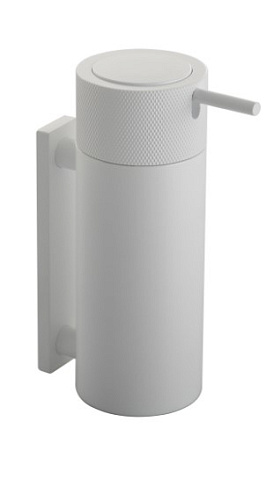 Диспенсер настенный металл цвет Boheme MATT WHITE 10929-2-MW