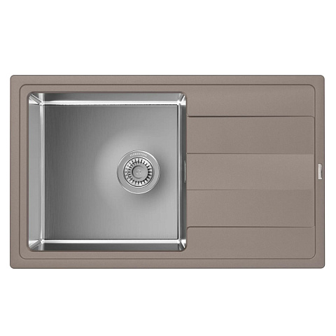 Кухонная мойка Florentina Комби 780 FS 21.395.D0780.305, грей