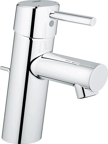 Смеситель для раковины Grohe Concetto 32204001 S-size с донным клапаном, хром