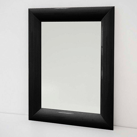 Artceram Зеркало VELA 70х90 см.цвет рамы черный Акция, ACS003 03 nero Акция