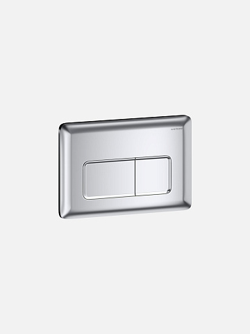 Клавиша смыва Wellsee Module, акрил, цвет хром 129549000