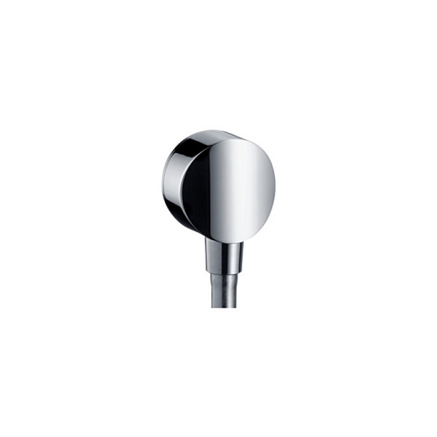 Hansgrohe HG FixFit Шланговое подсоединение S с клапаном обратного тока, цвет: хром, 26453000