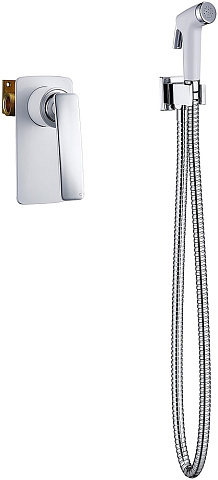 Смеситель встроенный с гигиеническим душем Timo Helmi 4089/00-16SM