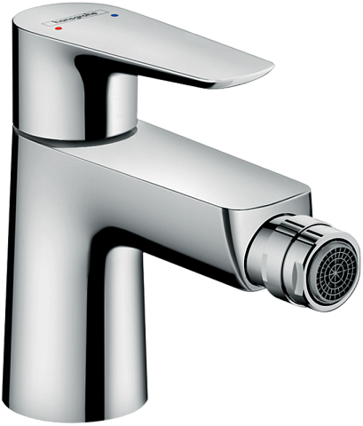 Смеситель Hansgrohe Talis E для биде, однорычажный, со сливным гарнитуром, хром 71720000