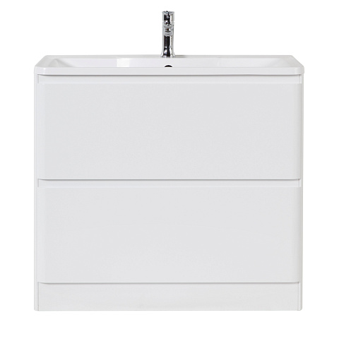 Тумба под раковину напольная BelBagno Albano 80 см, Bianco Lucido