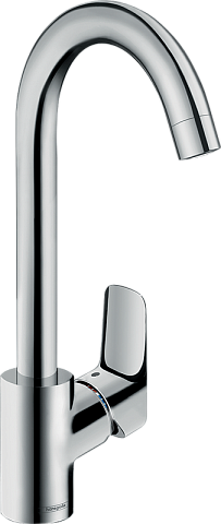Смеситель, Hansgrohe Logis 260 кухонный однорычажный хром 71835000