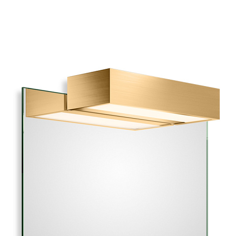 Decor Walther Box 1-25 N LED Светильник на зеркало 25x10x5см, светодиодный, 1x LED 18.4W, цвет: золото матовое, 0420282