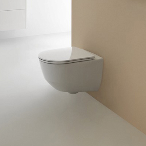 LAUFEN Pro NEW Унитаз подвесной 530х360х340 мм (с ободком!), цвет белый, 8.2095.6.000.000.1