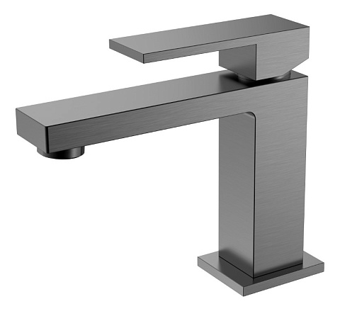 Boheme Смеситель для умывальника Qubic Matt Gun Metal 471-GM
