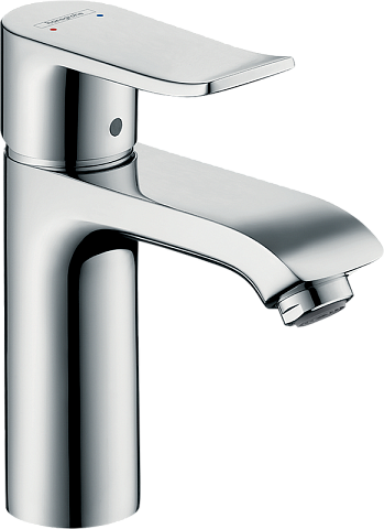 Смеситель Hansgrohe Metris для раковины 110, однорычажный 31080000