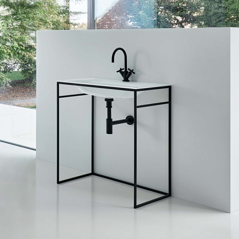 BETTELUX SHAPE Раковина на каркас 800х495хh110мм, c 1 отверстием под смеситель без перелива,цвет белый, A171-000 HLW1