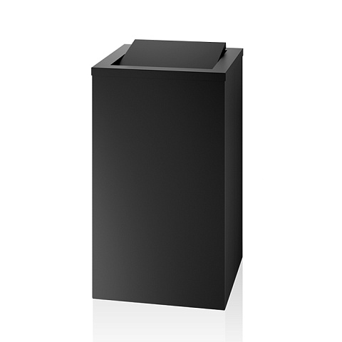 Decor Walther DW 215 Корзина для белья 32x32x58см, цвет: черный матовый, 0610960