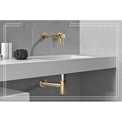 Сифон для раковины CeramaLux RD016, бронза