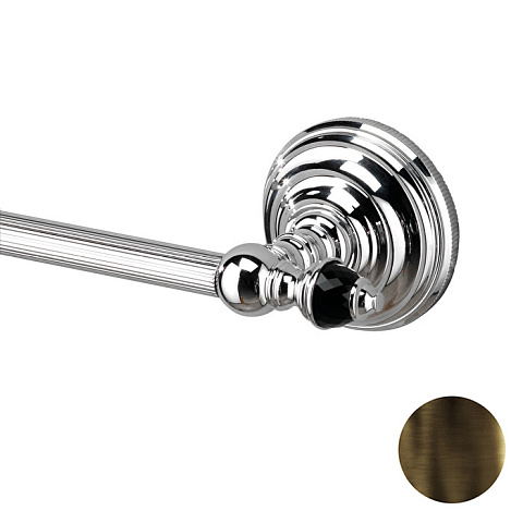 Devon&Devon Devon Black Diamond Полотенцедержатель 61 см, цвет: бронза, BLKD508BR