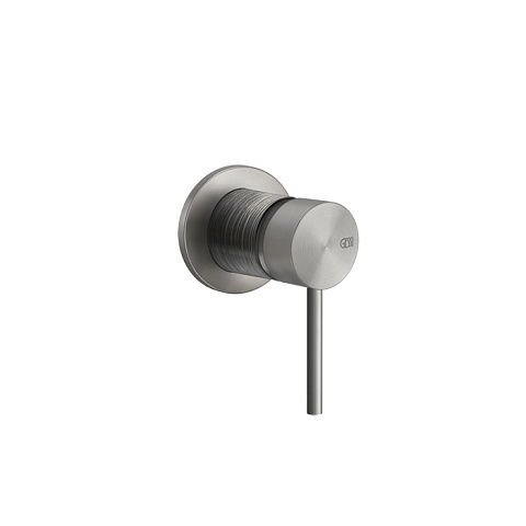 GESSI 316 Встраиваемый смеситель на 1/2" на 1 источник (внешняя часть), цвет: steel brushed, 54319#239