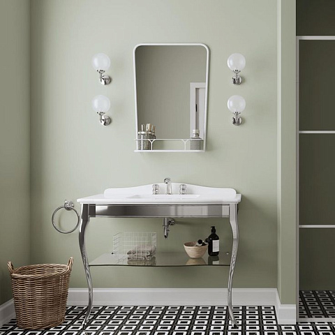Devon&Devon Devon Chelsea Светильник настенный IP20, абажур: стекло матовое, цвет фурнитуры: светлое золото, DECHELSEA